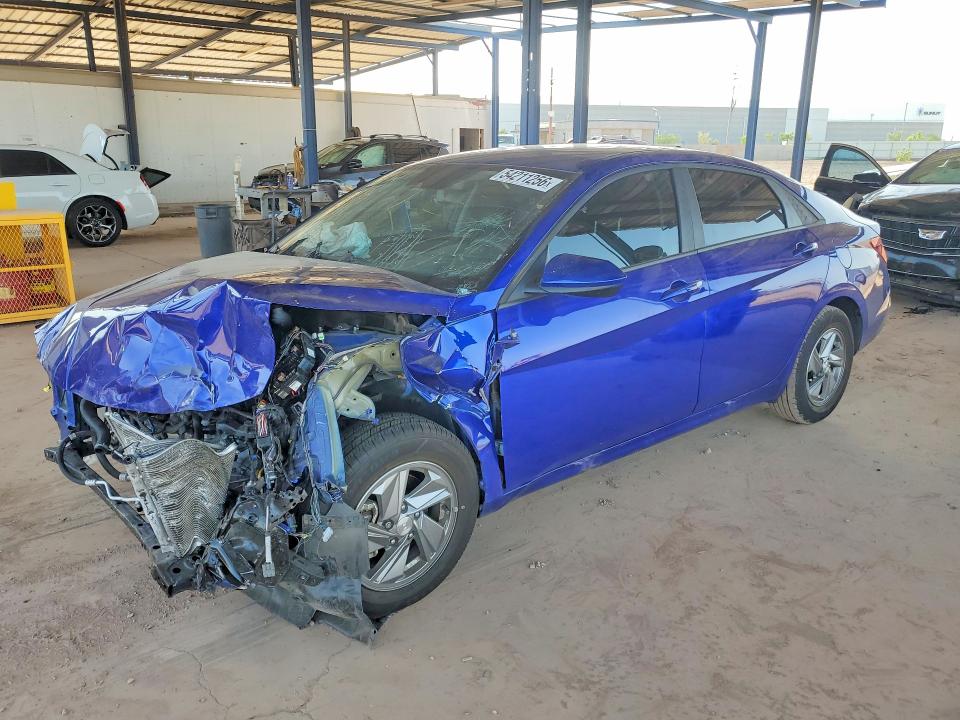 2025 Hyundai Elantra VIN KMHLL4DG2SU987663 COPART salvage auction — FRONT END, AZ - CERT OF TITLE - SALVAGE, sold $1,400 on 2026-07-28 (photo 1)