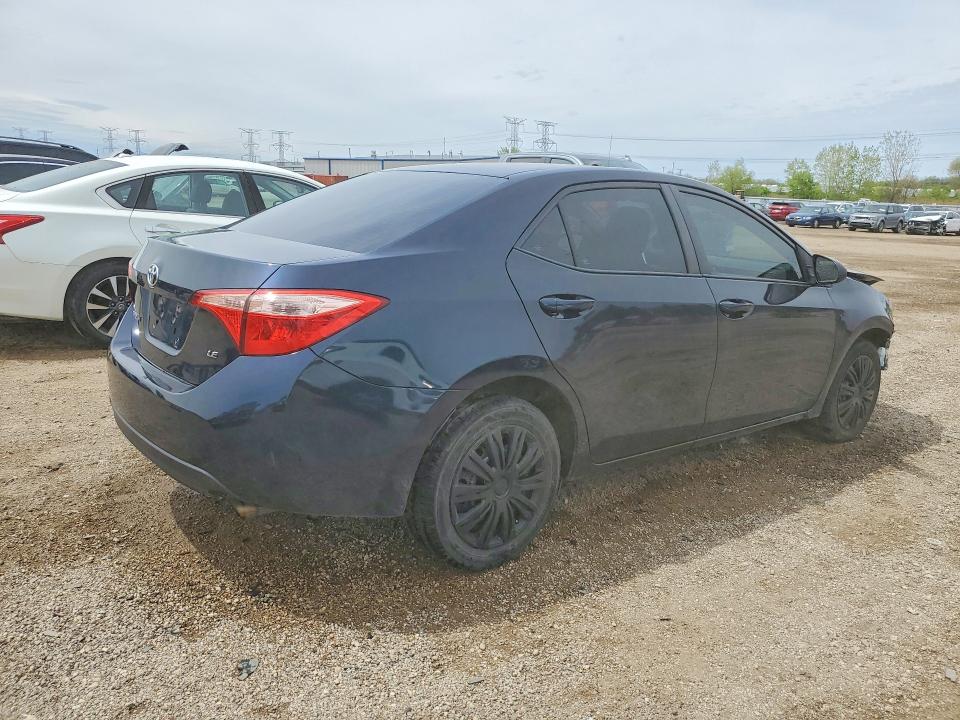 2018 Toyota VIN 5YFBURHE5JP849601 COPART salvage auction — FRONT END, Il - Salvage Certificate, sold $4,200 on 2026-07-14 (photo 3)