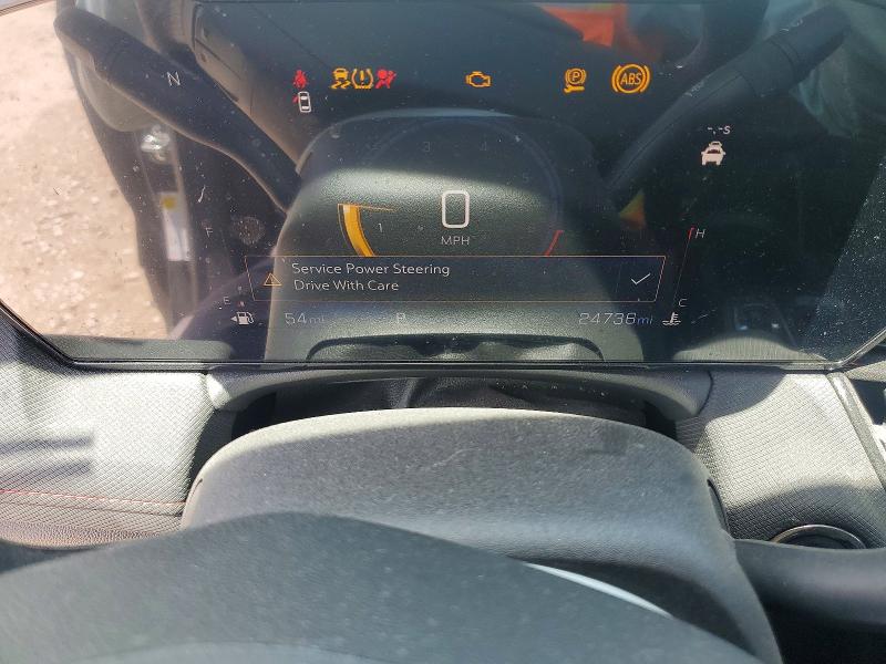 2026 Chevrolet Trailblazer VIN KL79MTSL4TB020438 COPART salvage auction — FRONT END, Tx - Salvage Vehicle Title, sold $13,700 on 2026-07-24 (photo 9)
