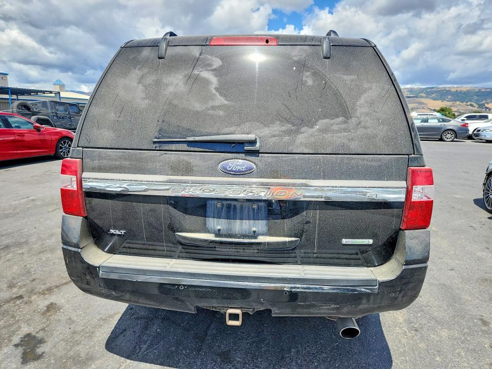 2017 Ford Expedition VIN 1FMJK1JT5HEA12958 COPART salvage auction — FRONT END, CA - SALVAGE CERTIFICATE, sold $525 on 2026-07-09 (photo 6)