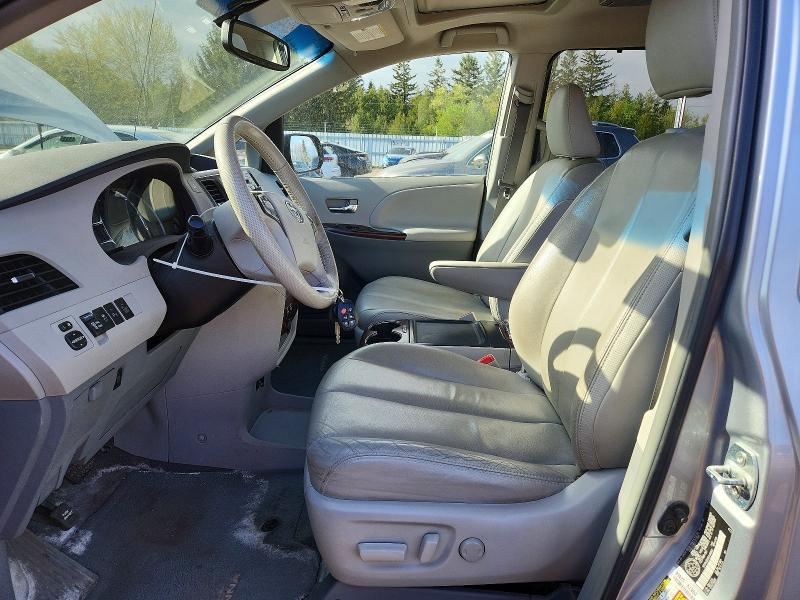 2014 Toyota Sienna VIN 5TDYK3DC5ES466062 COPART salvage auction — FRONT END, On - Permit Salvage, sold $4,400 on 2026-07-14 (photo 7)