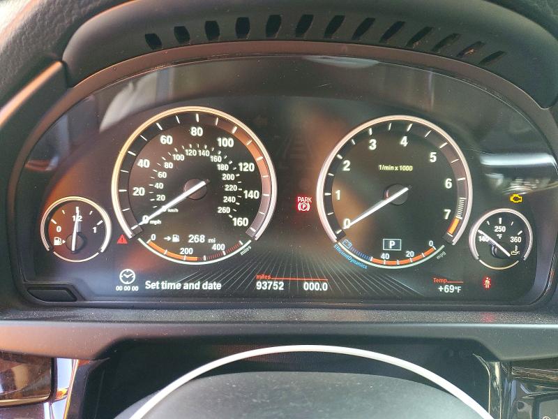 2014 BMW X5 VIN 5UXKR2C57E0C00447 COPART salvage auction — FRONT END, Ca - Dis/Dlr/Exp Only Clean Title, sold $2,850 on 2026-07-02 (photo 9)
