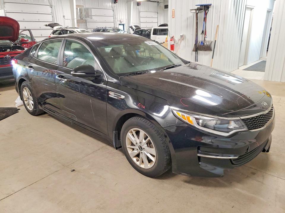 2016 Kia Optima VIN 5XXGT4L37GG047277 COPART salvage auction — SIDE, Mn - Cert Of Title-Prior Salvage, sold $1,400 on 2026-07-07 (photo 4)
