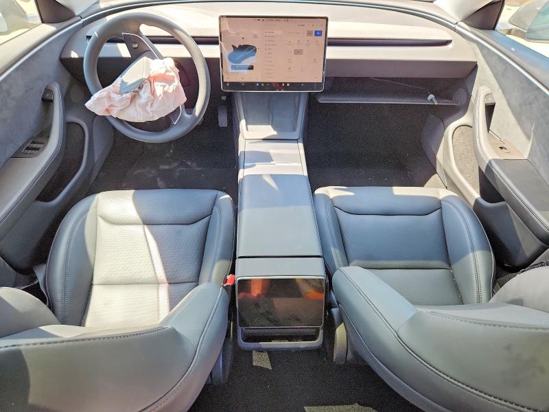 2024 Tesla Model 3 VIN 5YJ3E1EB9RF794722 COPART salvage auction — FRONT END, Il - Salvage Certificate, sold $6,700 on 2026-07-28 (photo 8)