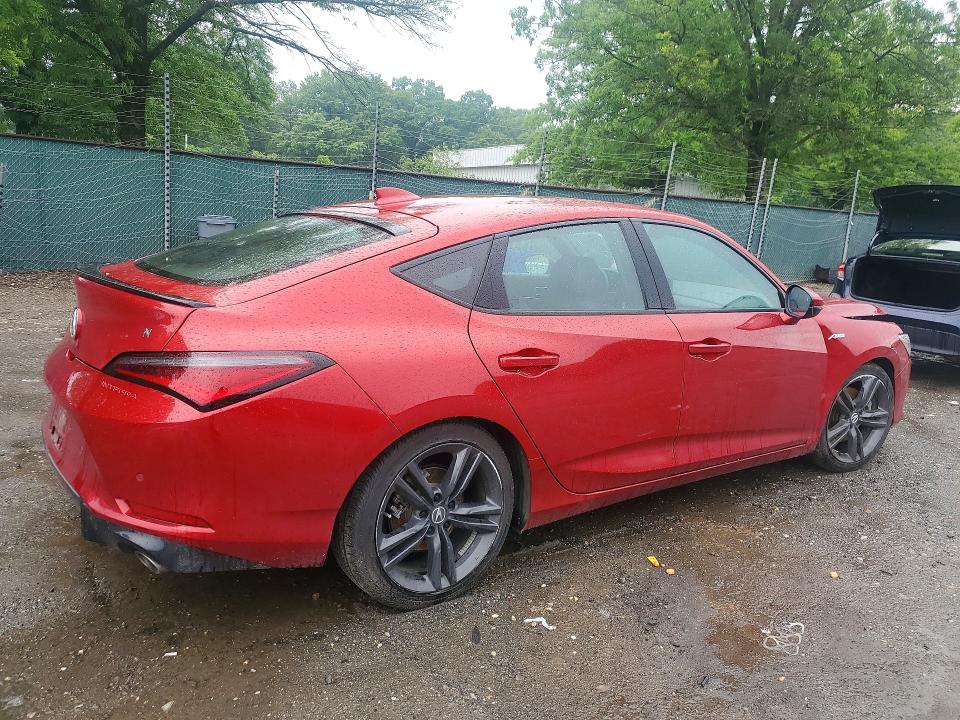 2025 Acura Integra VIN 19UDE4H6XSA010150 COPART salvage auction — FRONT END, Salvage Title, sold $8,000 on 2026-07-15 (photo 3)