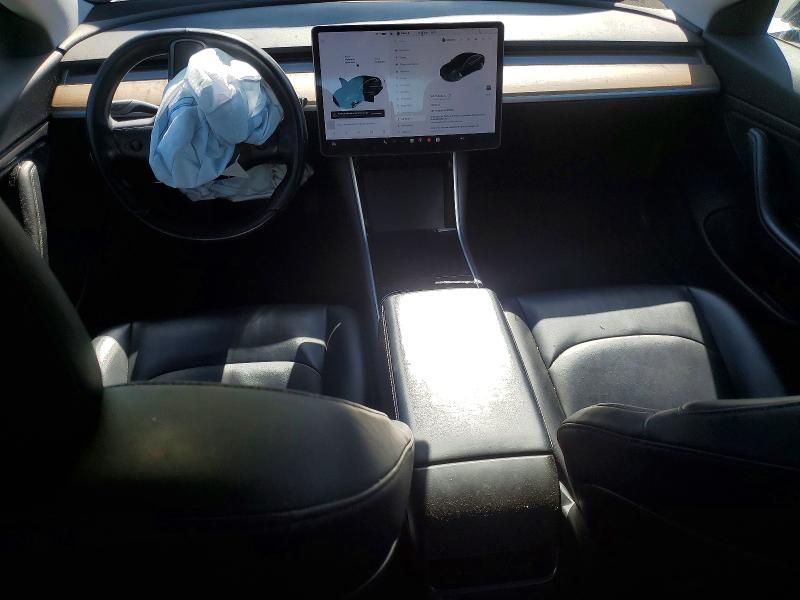 2018 Tesla Model 3 VIN 5YJ3E1EA9JF009305 COPART salvage auction — FRONT END, Ca - Salvage Certificate, sold $4,600 on 2026-07-15 (photo 8)