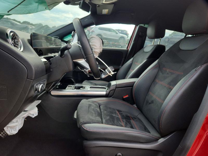 2025 Mercedes-benz Gla-klasse VIN W1N4N4GB4SJ673378 COPART salvage auction — FRONT END, La - Cert Of Title-Salvage, sold $6,500 on 2026-07-09 (photo 7)