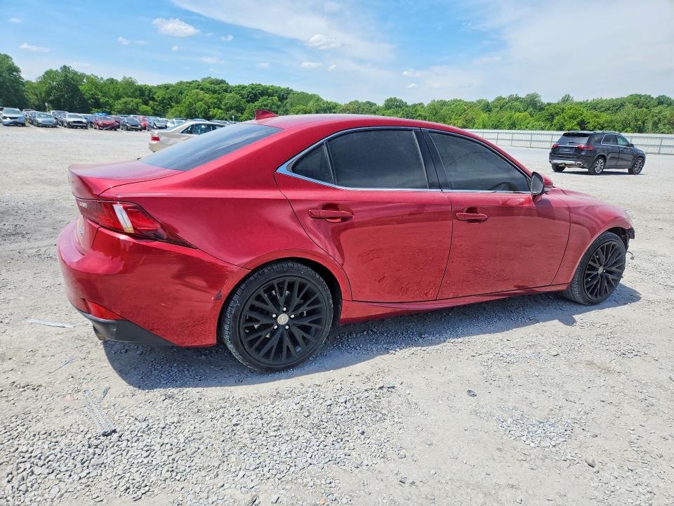 2014 Lexus Is VIN JTHBF1D20E5007127 COPART salvage auction — FRONT END, Nc - Salvage Certificate Of Title, sold $175 on 2026-07-15 (photo 3)