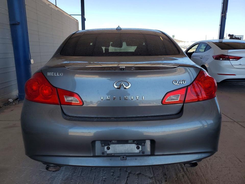 2015 Infiniti VIN JN1CV6AP8FM500246 COPART salvage auction — FRONT END, AZ - CERT OF TITLE - SALVAGE, sold $175 on 2026-07-21 (photo 6)