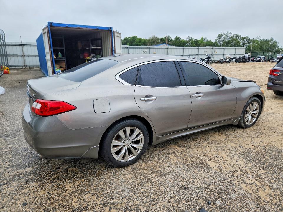 2012 Infiniti M VIN JN1BY1AP7CM331550 COPART salvage auction — NORMAL WEAR, FL - CERTIFICATE OF TITLE, sold $375 on 2026-07-31 (photo 3)