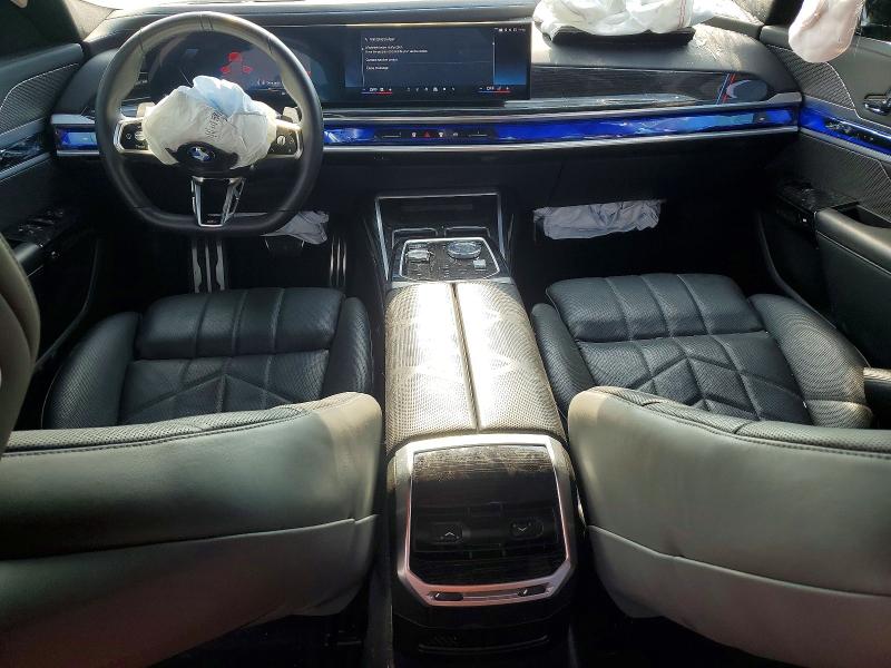 2023 BMW 7er VIN WBA23EH08PCM14277 COPART salvage auction — FRONT END, Fl - Certificate Of Destruction, sold $2,150 on 2026-07-28 (photo 8)