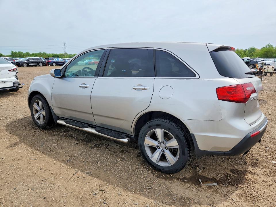 2012 Acura Mdx VIN 2HNYD2H35CH500585 COPART salvage auction — SIDE, Il - Salvage Certificate, sold $1,750 on 2026-07-10 (photo 2)
