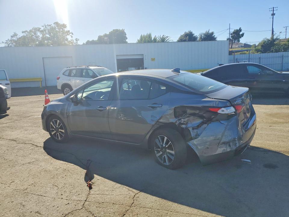 2025 Nissan Versa VIN 3N1CN8EV4SL848537 COPART salvage auction — REAR END, CA - SALVAGE CERTIFICATE, sold $2,900 on 2026-07-02 (photo 2)