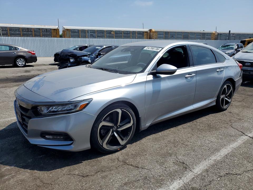2020 Honda Accord VIN 1HGCV1F37LA010272 — COPART salvage auction photo