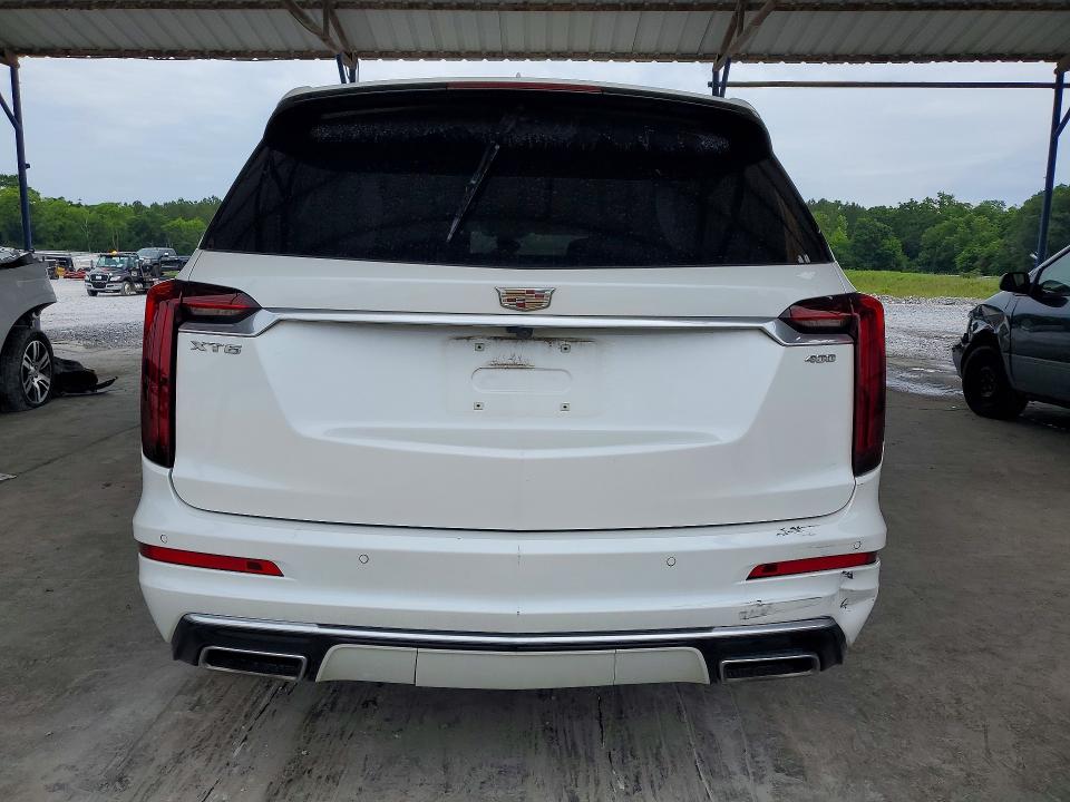 2020 Cadillac Xt6 VIN 1GYKPCRS6LZ237841 COPART salvage auction — ROLLOVER, Ga - Cert Of Title-Salvage, sold $10,000 on 2026-07-30 (photo 6)