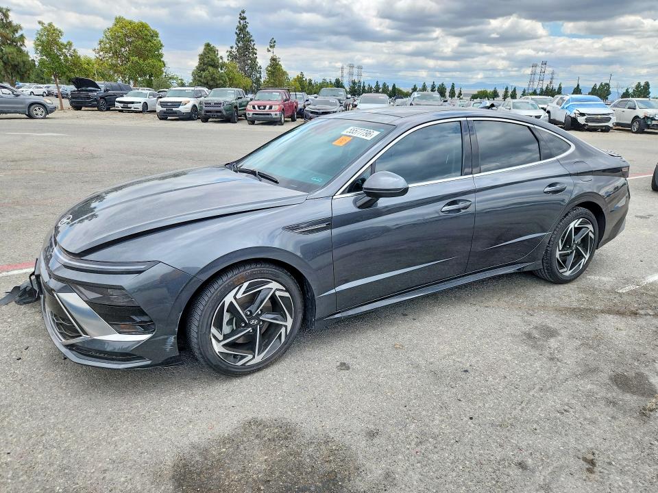 2024 Hyundai VIN KMHL14JA7RA352360 COPART salvage auction — FRONT END, Ca - Salvage Certificate, sold $150 on 2026-07-30 (photo 1)