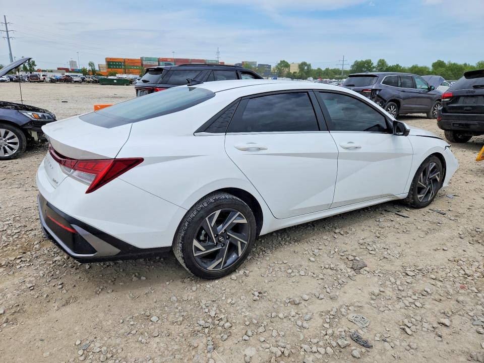 2024 Hyundai Elantra VIN KMHLP4DG8RU769435 COPART salvage auction — FRONT END, Oh - Cert Of Title-Salvage, sold $5,800 on 2026-07-02 (photo 3)