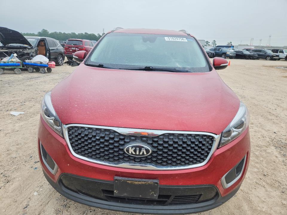 2018 Kia Sorento VIN 5XYPG4A32JG387110 COPART salvage auction — REAR END, Tx - Salvage Vehicle Title, sold $1,950 on 2026-07-21 (photo 5)