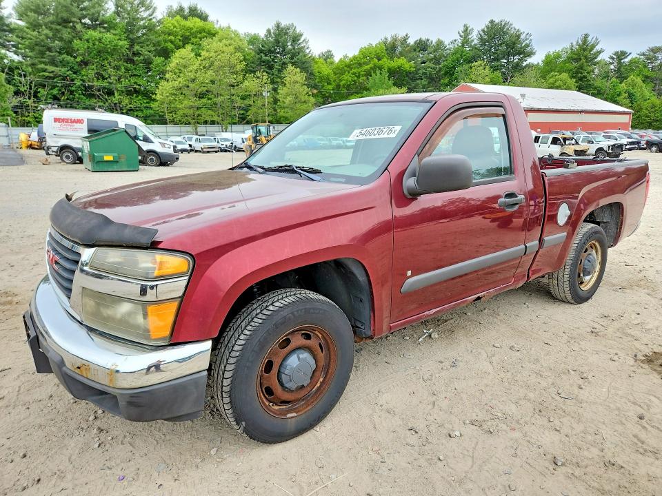 2007 Gmc Canyon VIN 1GTCS149778205798 COPART salvage auction — MINOR DENT/SCRATCHES, CO - BILL OF SALE-PARTS ONLY, sold $475 on 2026-09-21 (photo 1)