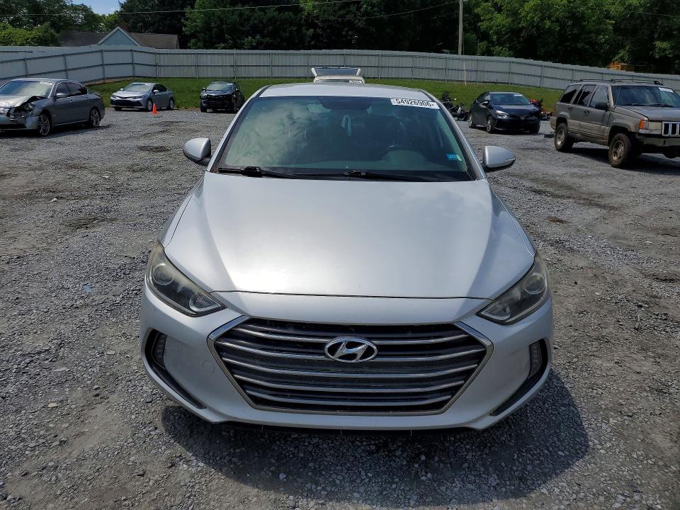 2017 Hyundai Elantra VIN KMHD84LF5HU174633 COPART salvage auction — REAR END, NC - SALVAGE CERTIFICATE OF TITLE, sold $2,250 on 2026-07-15 (photo 5)