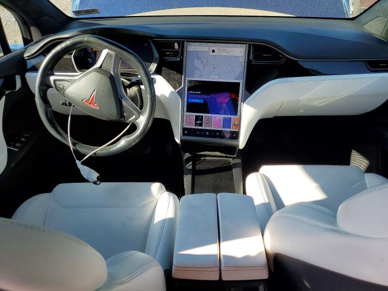 2019 Tesla Model x VIN 5YJXCAE27KF152626 COPART salvage auction — FRONT END, Pa - Certificate Of Salvage, sold $12,200 on 2026-08-21 (photo 8)
