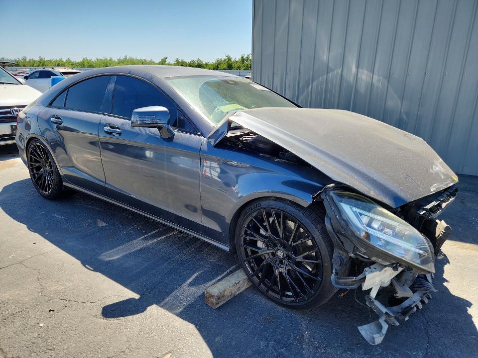 2014 Mercedes-benz VIN WDDLJ7DB5EA091725 COPART salvage auction — FRONT END, Ca - Salvage Certificate, sold $2,200 on 2026-08-13 (photo 4)