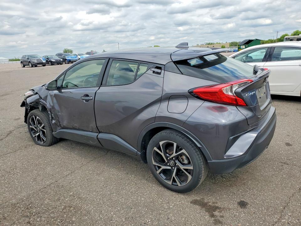 2021 Toyota C-hr VIN JTNKHMBX7M1096868 COPART salvage auction — FRONT END, Mn - Cert Of Title-Salvage, sold $7,200 on 2026-07-02 (photo 2)