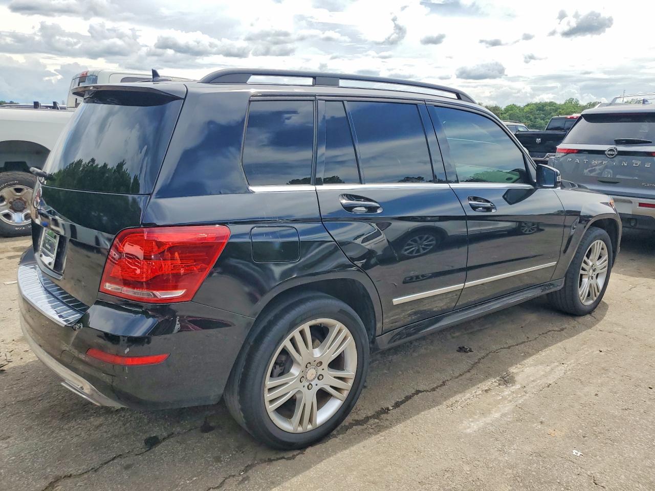 2014 Mercedes-Benz GLK-Class VIN WDCGG5HB6EG303449 COPART salvage auction — Front End, GA - CERTIFICATE OF TITLE (P), sold $2,850 on 2026-06-30 (photo 3)