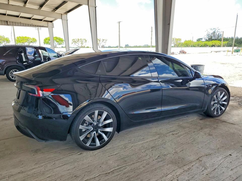2024 Tesla Model 3 VIN 5YJ3E1EA7RF733571 COPART salvage auction — FRONT END, Fl - Cert Of Title Slvg Rebuildable, sold $13,400 on 2026-07-08 (photo 3)
