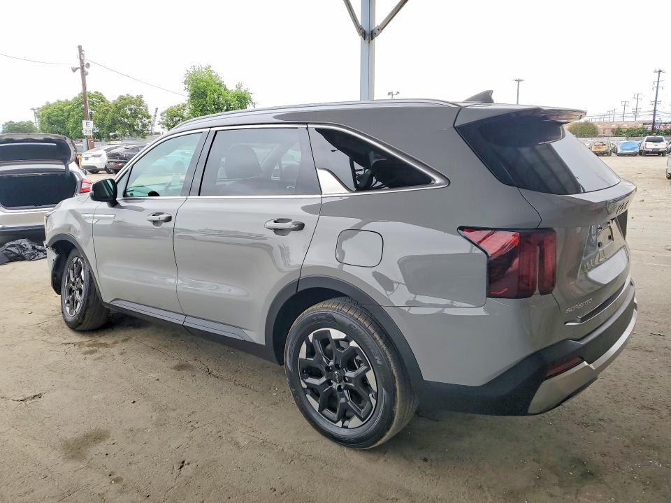 2025 Kia Sorento VIN 5XYRLDJC0SG390738 COPART salvage auction — FRONT END, Ca - Salvage Certificate, sold $14,500 on 2026-07-13 (photo 2)