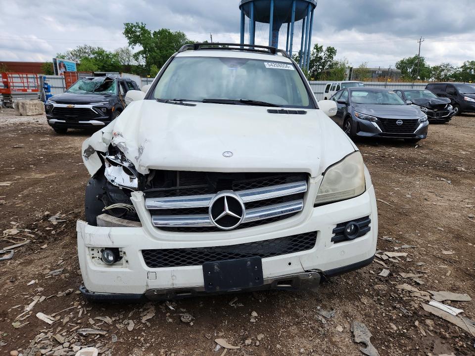 2008 Mercedes-benz Gl-klasse VIN 4JGBF71E78A382569 COPART salvage auction — FRONT END, Il - Salvage Certificate, sold $500 on 2026-07-03 (photo 5)