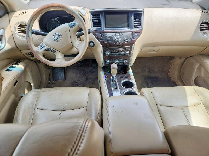 2013 Nissan Pathfinder VIN 5N1AR2MN9DC671288 COPART salvage auction — FRONT END, Oh - Certificate Of Title, sold $500 on 2026-07-02 (photo 8)