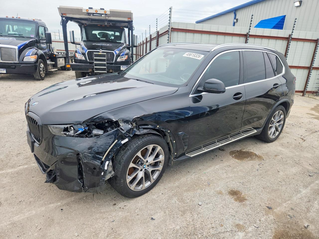 2024 BMW X5 VIN 5UX23EU0XR9T96629 COPART salvage auction — Front End, TX - SALVAGE VEHICLE TITLE, sold $28,500 on 2026-06-30 (photo 1)