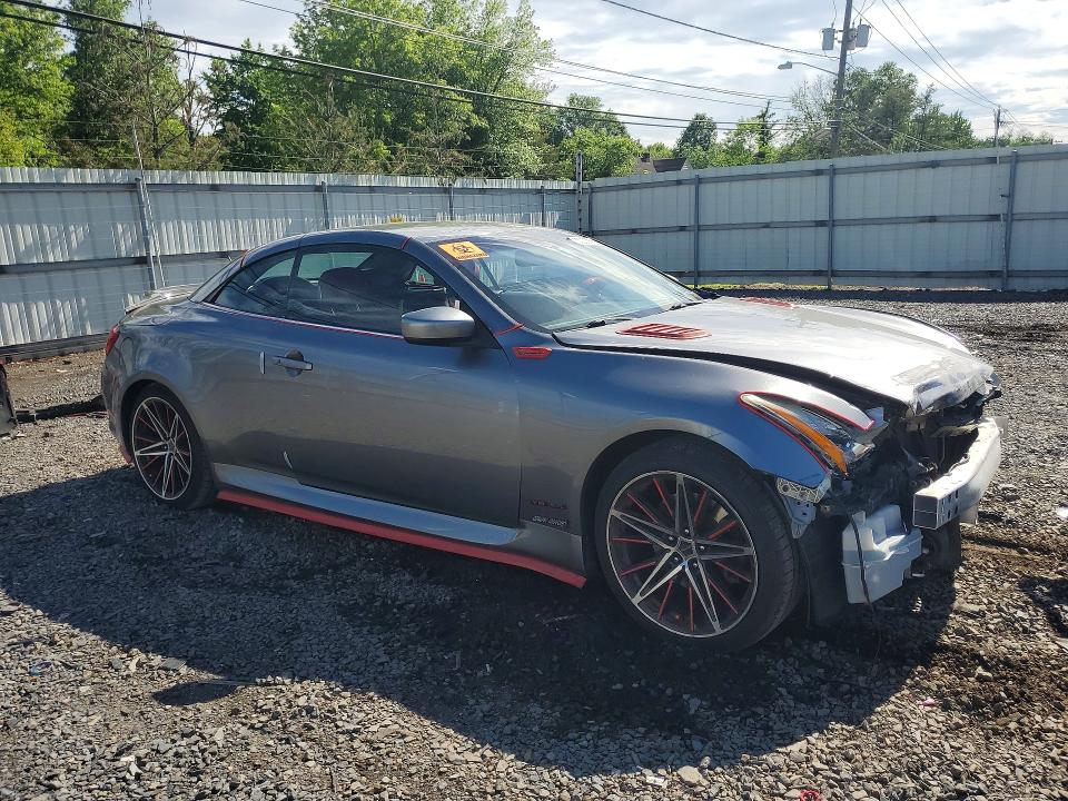 2010 Infiniti G VIN JN1CV6FE1AM350982 COPART salvage auction — FRONT END, Nj - Cert Of Title-Salvage, sold $675 on 2026-07-21 (photo 4)