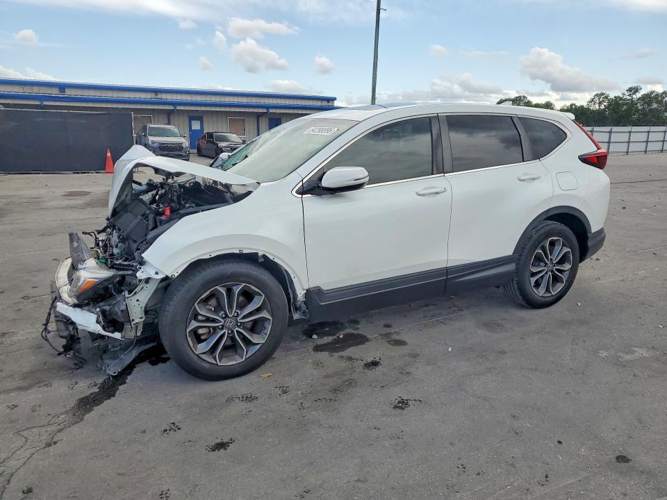 2022 Honda Cr-v VIN 7FARW1H57NE003714 COPART salvage auction — FRONT END, Fl - Cert Of Title Slvg Rebuildable, sold $6,300 on 2026-07-16 (photo 1)