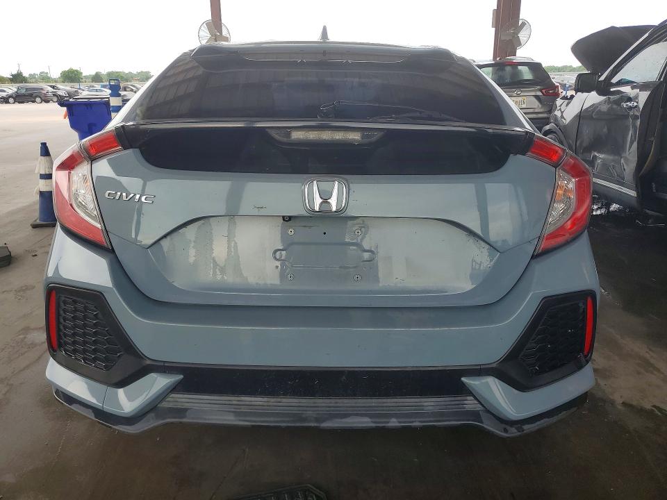 2017 Honda Civic VIN SHHFK7H24HU422450 COPART salvage auction — FRONT END, TX - CERTIFICATE OF TITLE, sold $600 on 2026-07-14 (photo 6)