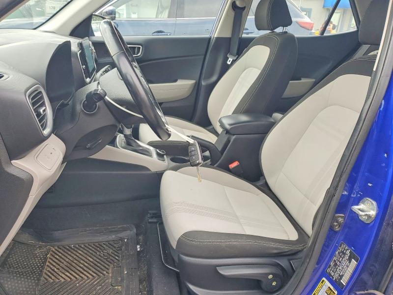 2021 Hyundai Venue VIN KMHRC8A32MU098867 COPART salvage auction — HAIL, KS - CERT OF TITLE-SALVAGE, sold $4,700 on 2026-07-13 (photo 7)