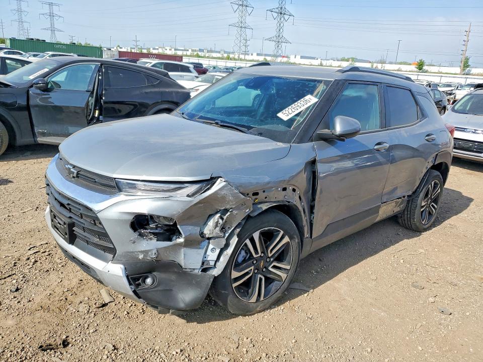 2023 Chevrolet VIN KL79MPSL0PB191880 COPART salvage auction — FRONT END, Il - Salvage Certificate, sold $5,900 on 2026-07-07 (photo 1)