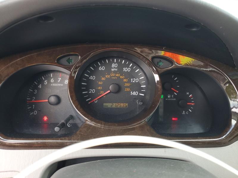 2002 Toyota Highlander VIN JTEHF21A620054373 COPART salvage auction — MECHANICAL, Or - Certificate Of Title, sold $725 on 2026-07-29 (photo 9)