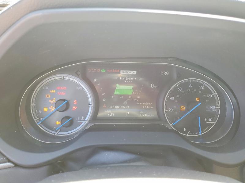 2022 Toyota Venza VIN JTEAAAAH7NJ093656 COPART salvage auction — FRONT END, Md - Cert Of Salvage > 75% Damage, sold $1,500 on 2026-07-27 (photo 9)