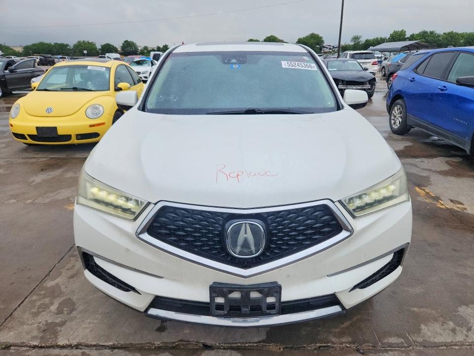 2019 Acura VIN 5J8YD3H50KL006408 COPART salvage auction — HAIL, Tx - Certificate Of Title, sold $3,300 on 2026-08-03 (photo 5)