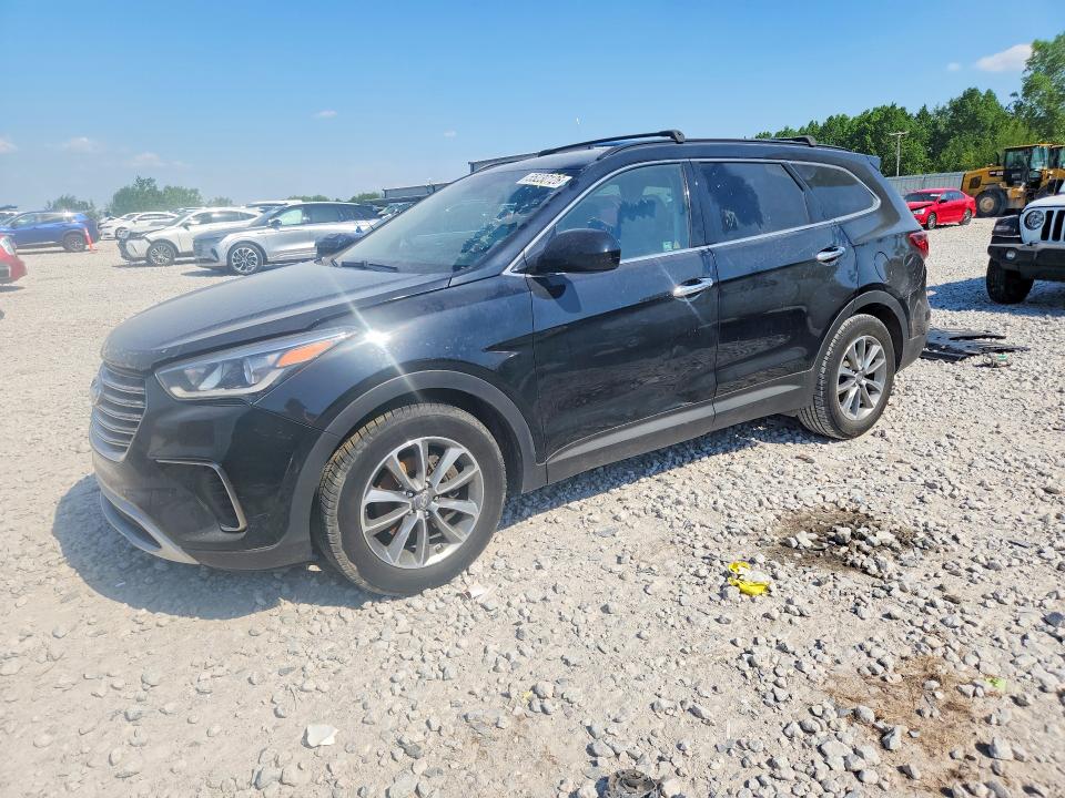 2017 Hyundai Santa fe VIN KM8SMDHF0HU221501 COPART salvage auction — MINOR DENT/SCRATCHES, Mi - Dealer Only Clean Title (P), sold $3,500 on 2026-07-28 (photo 1)