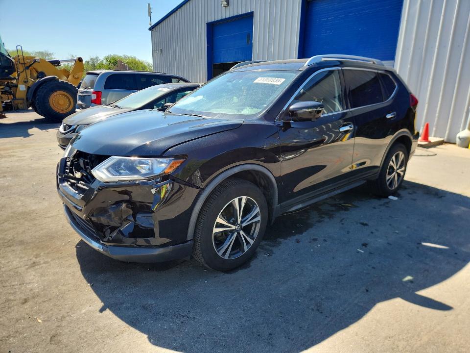 2019 Nissan Rogue VIN JN8AT2MV8KW379640 COPART salvage auction — FRONT END, Nj - Cert Of Title-Salvage, sold $2,000 on 2026-07-28 (photo 1)