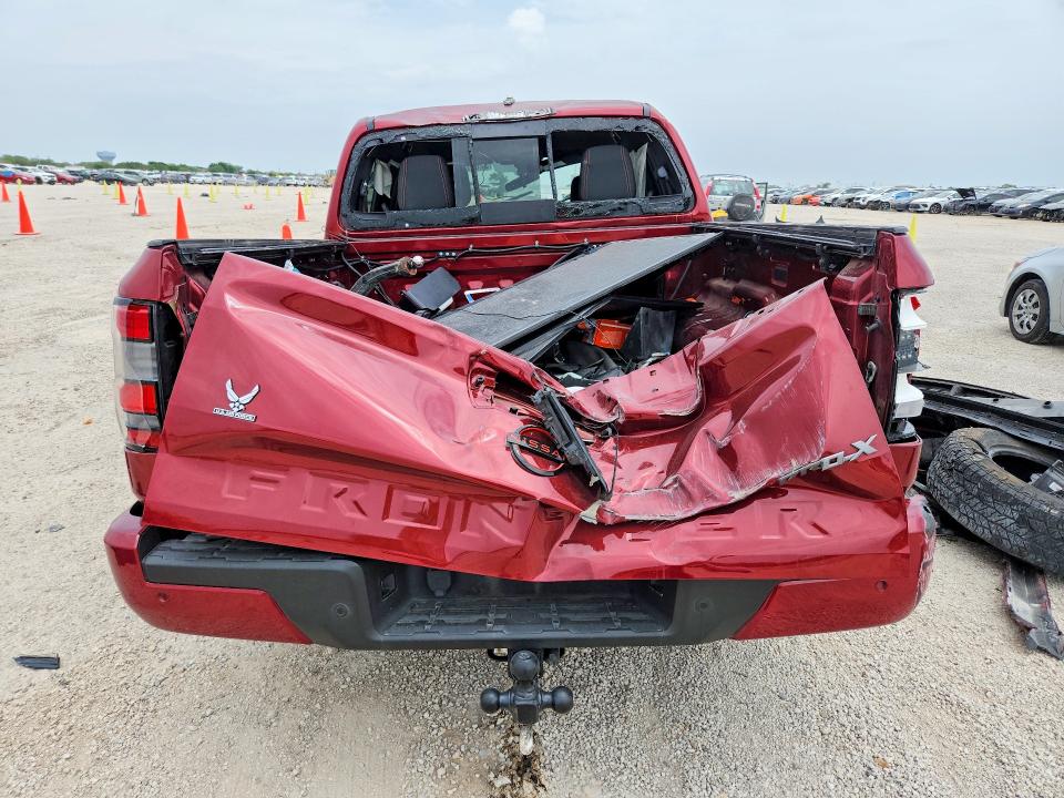 2023 Nissan Frontier VIN 1N6ED1EJ3PN630848 COPART salvage auction — ALL OVER, Tx - Salvage Vehicle Title, sold $1,550 on 2026-07-09 (photo 6)