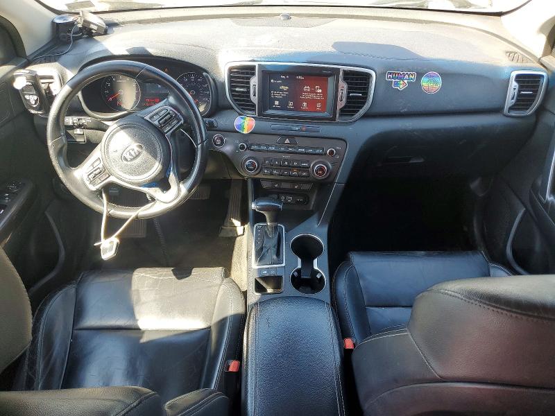 2017 Kia Sportage VIN KNDPN3AC6H7255104 COPART salvage auction — SIDE, VA - CERT OF TITLE - SALVAGE, sold $1,400 on 2026-07-08 (photo 8)