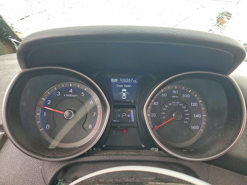 2014 Hyundai VIN KMHD35LH2EU173344 COPART salvage auction — SIDE, Or - Salvage Title Certificate, sold $1,000 on 2026-07-08 (photo 9)