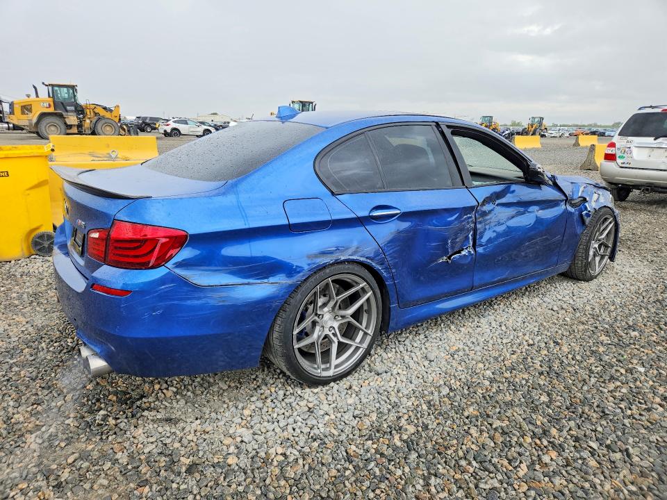 2013 BMW M5 VIN WBSFV9C56DD095646 COPART salvage auction — SIDE, CO - SALVAGE TITLE, sold $9,200 on 2026-07-09 (photo 3)