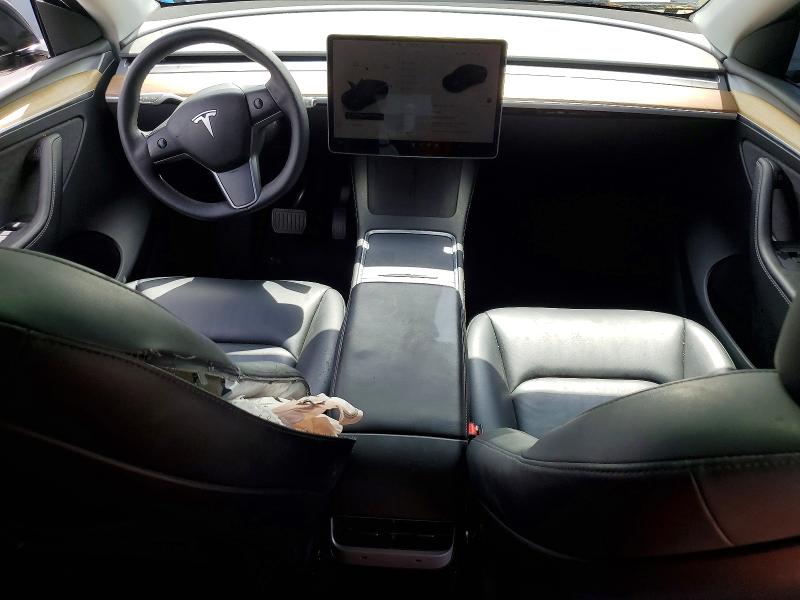 2023 Tesla Model y VIN 7SAYGDEE5PA078442 COPART salvage auction — SIDE, Fl - Cert Of Title Slvg Rebuildable, sold $11,900 on 2026-07-13 (photo 8)