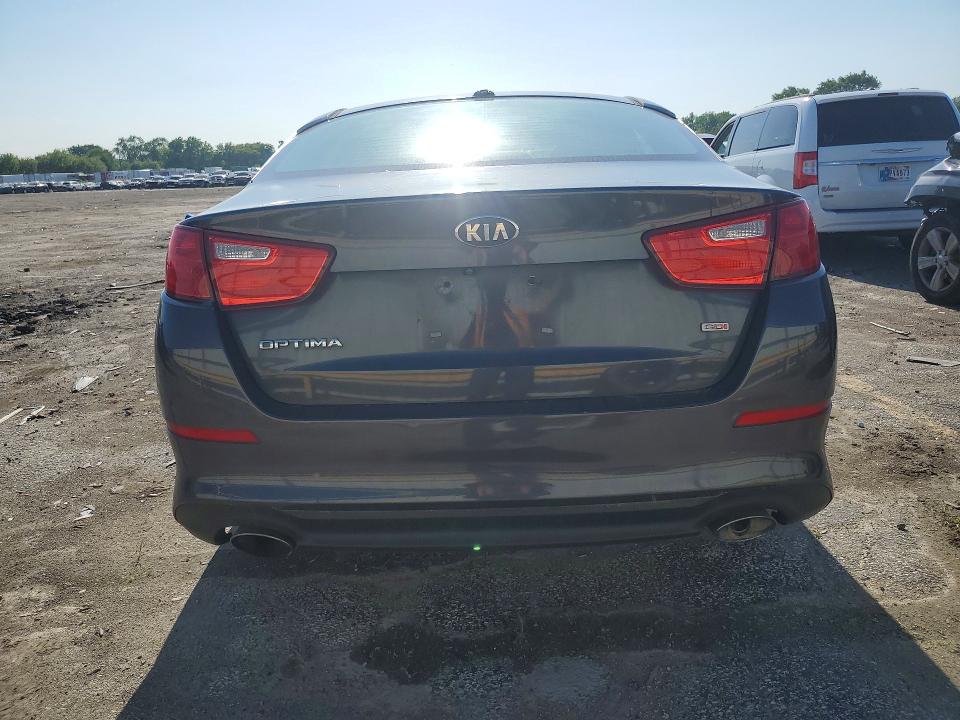 2015 Kia Optima VIN 5XXGM4A79FG459153 COPART salvage auction — UNDERCARRIAGE, In - Cert Of Title-Salvage Title, sold $425 on 2026-07-13 (photo 6)