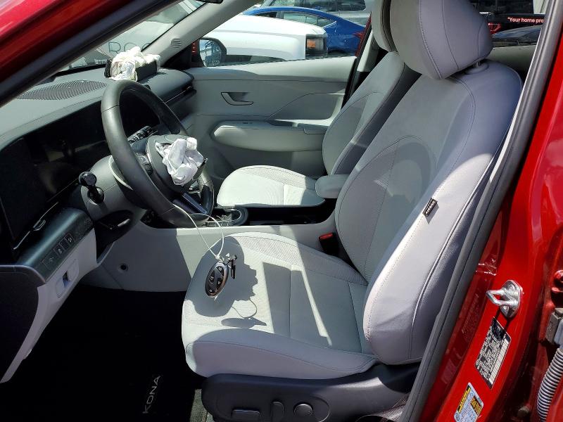 2024 Hyundai Kona VIN KM8HB3AB4RU084937 COPART salvage auction — FRONT END, Md - Cert Of Salvage > 75% Damage, sold $6,300 on 2026-07-27 (photo 7)